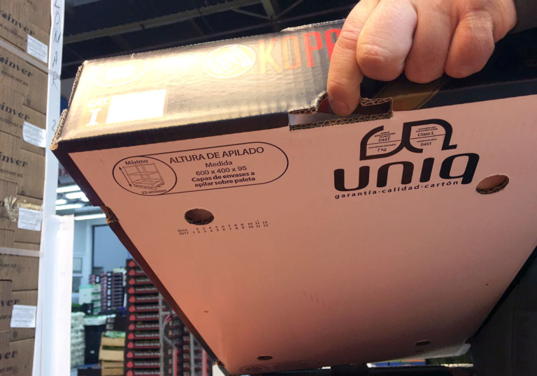 sector agroalimentario cartón