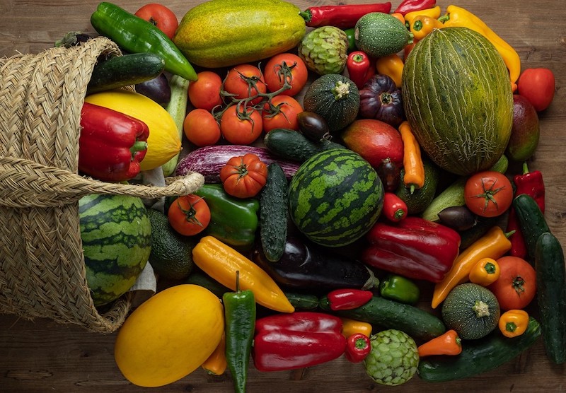 consumo frutas y hortalizas