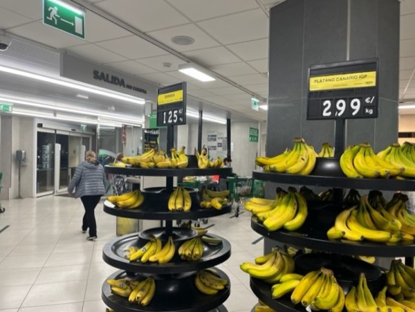 plátano precios