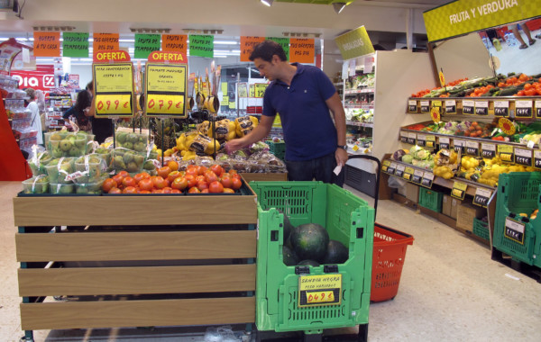 DIA fresco frutas hortalizas descuento retail