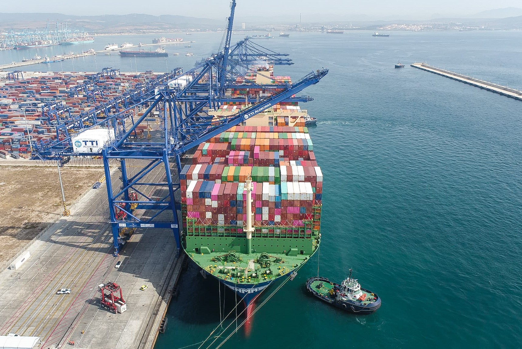 tráfico puertos españoles