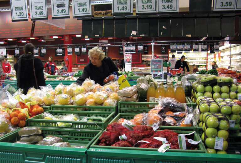 Francia distribución