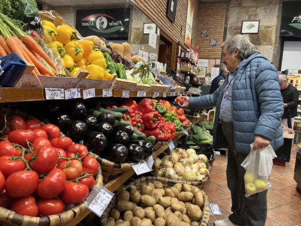 consumo frutas y hortalizas