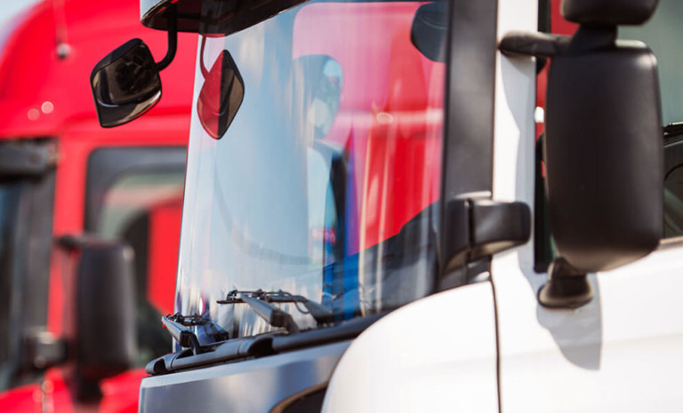 Camiones transporte por carretera de frutas y hortalizas
