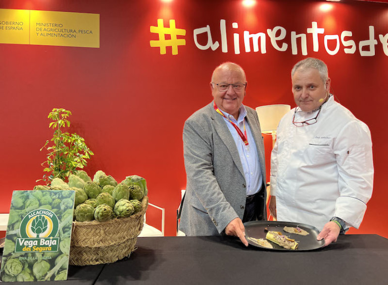 La alcachofa de la Vega Baja participa por primera vez en el Salón Gourmets