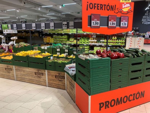 Lidl cartelería digital