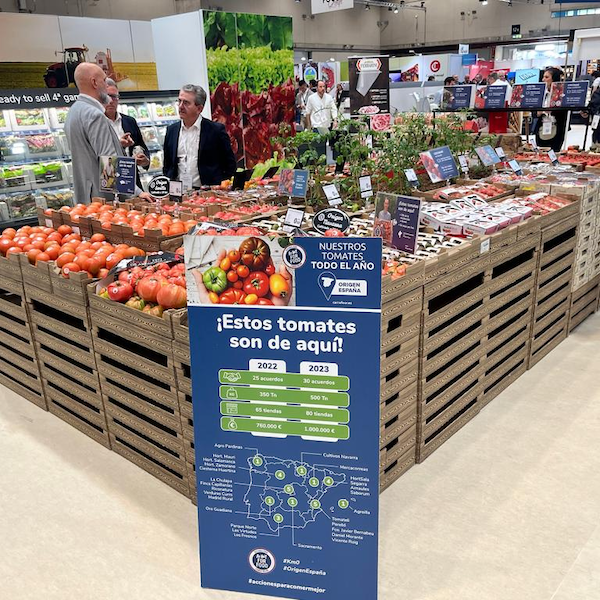 Carrefour tomate español