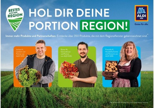 Aldi Süd frutas hortalizas alemanas