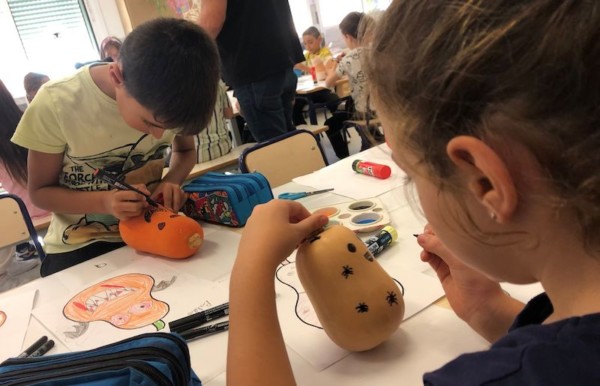 calabaza cacahuete Halloween