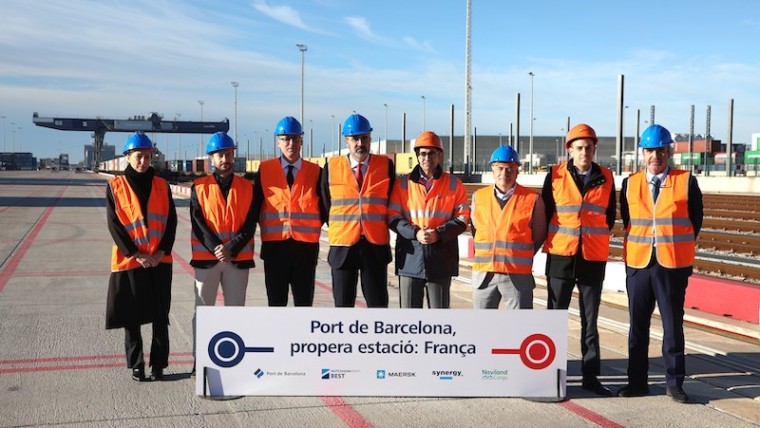 Port de Barcelona conexión Francia