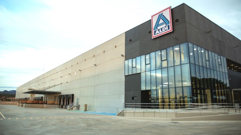 Aldi centro distribución Sagunto