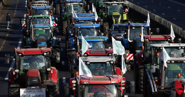 Francia movilizaciones camiones