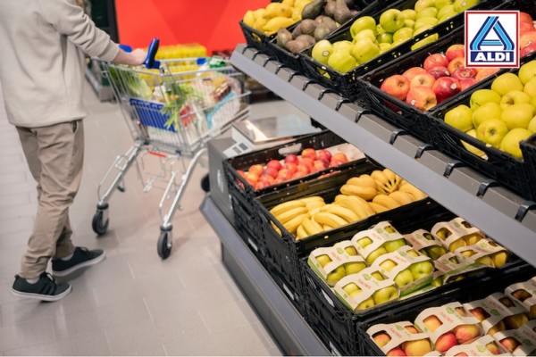 frutas verduras cesta compra