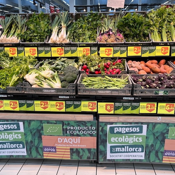 Alcampo verduras ecológicas