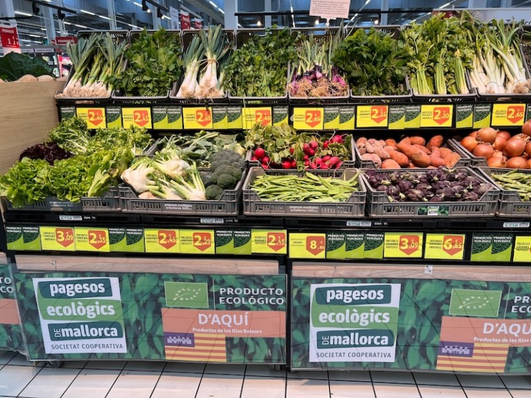 Alcampo verduras ecológicas