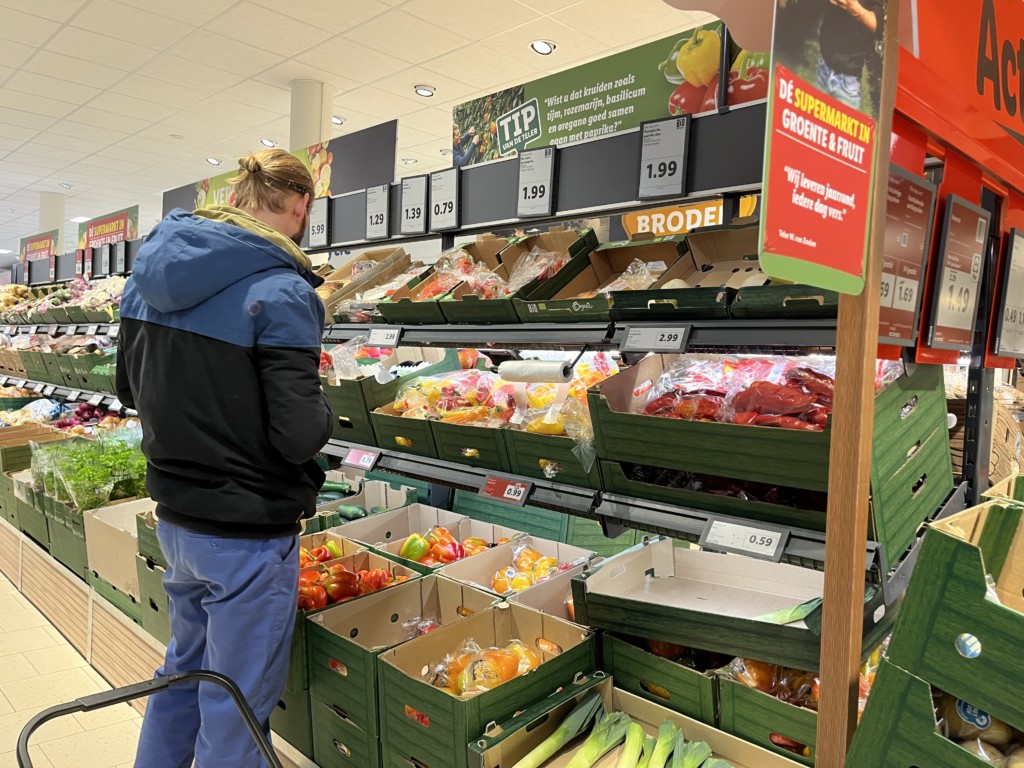 cesta de la compra vegetales