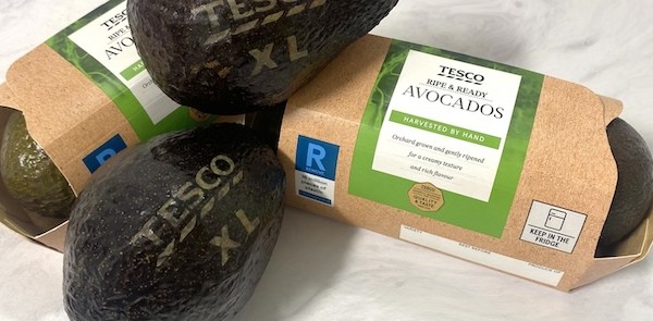 Tesco grabado láser aguacate