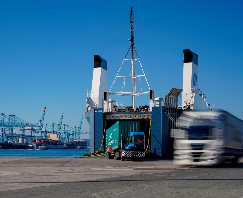 puerto de Algeciras toneladas