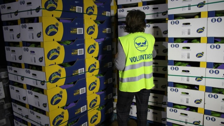 Plátano de Canarias Banco de Alimentos