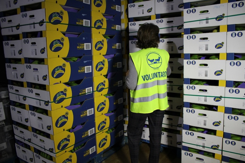 Plátano de Canarias Banco de Alimentos