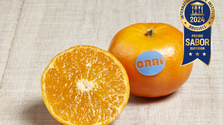 mandarina Orri superior taste award