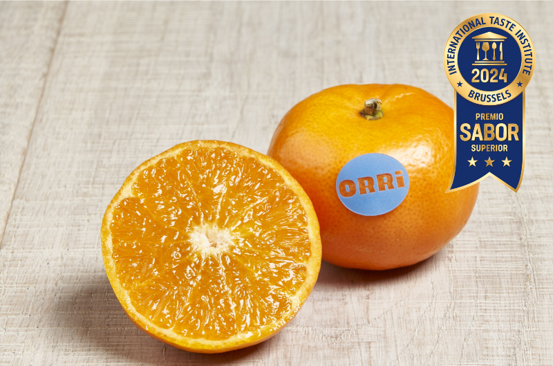 mandarina Orri superior taste award