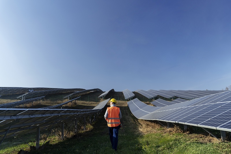 plantas solares suelo agrícola