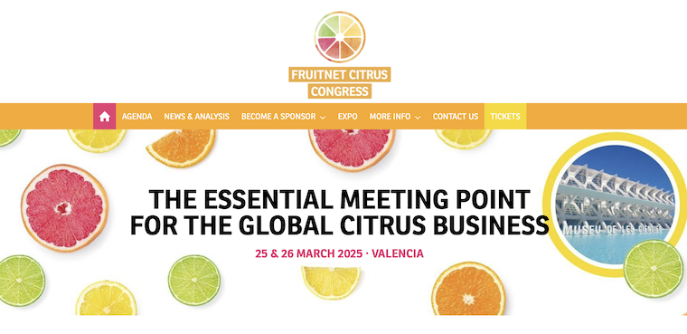 Fruitnet Citrus Congress inscripciones