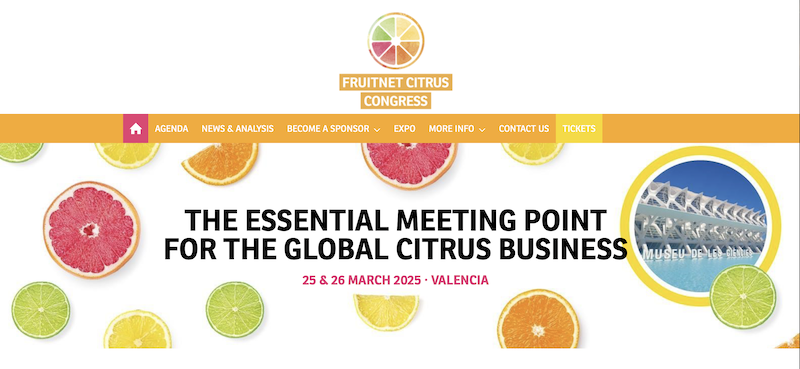 Fruitnet Citrus Congress inscripciones