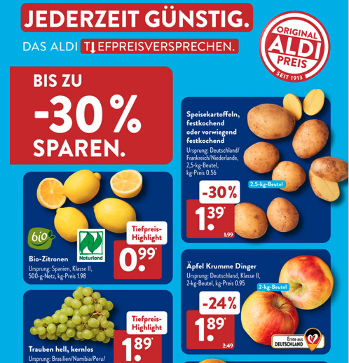 Aldi precios