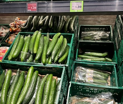 La oferta de pepinos sigue fuerte