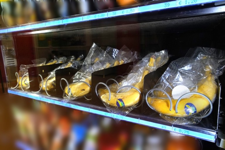Plátano de Canarias vending