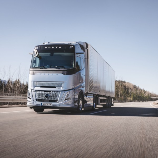 Volvo Green Truck