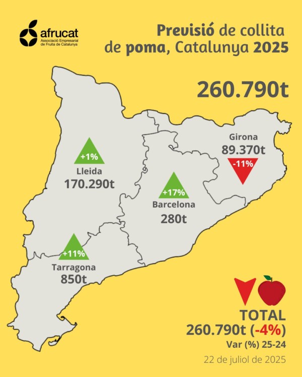 Cataluña fruta de pepita