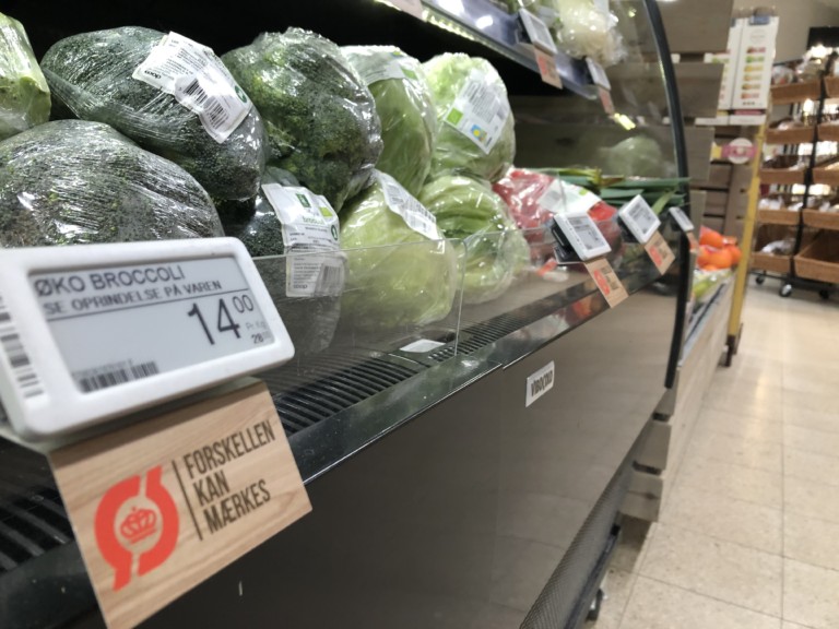 Coop Danmark frutas hortalizas