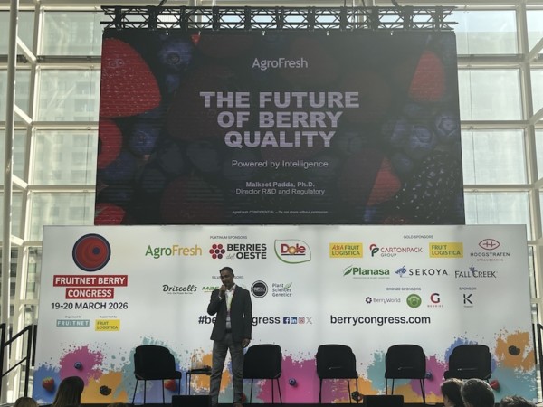Agrofresh participa en el Fruitnet Berry Congress