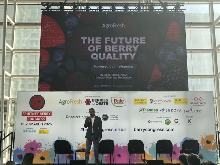 Agrofresh participa en el Fruitnet Berry Congress