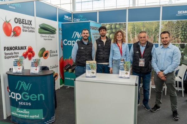 CapGen Seeds presenta sus novedades en tomate y pepino en Expo Cherry