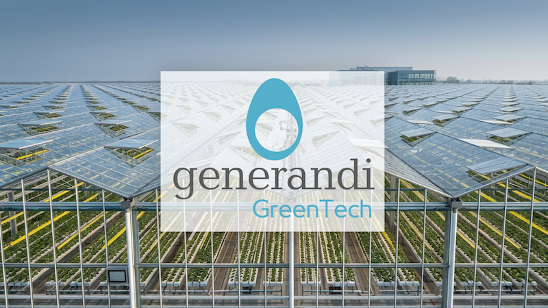 Generandi lanza GreenTech, su línea de negocio de invernaderos de alta tecnología