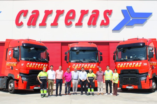 Grupo Carreras incorpora 118 nuevas tractoras de Renault Trucks