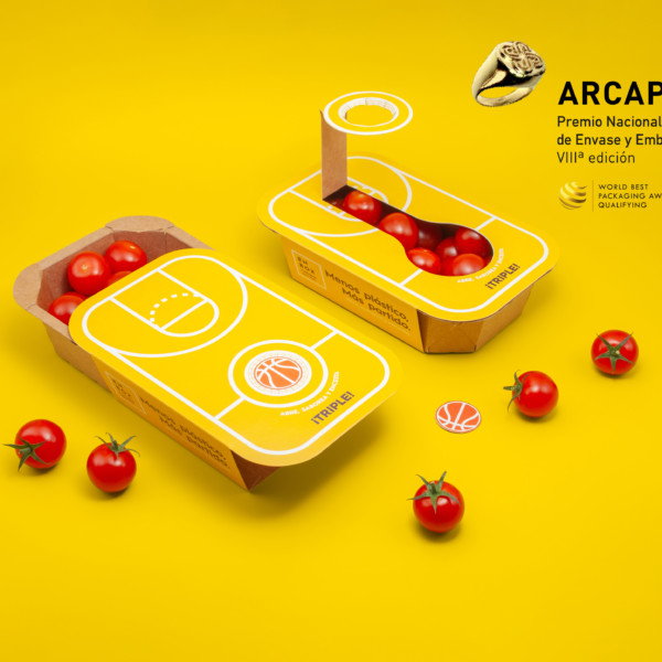 Un packaging para el cherry se hace de oro