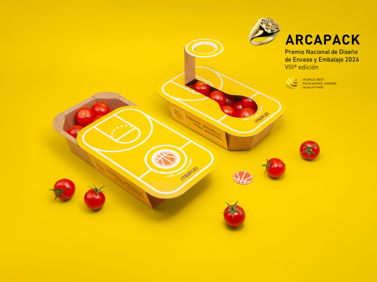 Un packaging para el cherry se hace de oro
