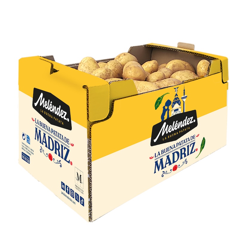 Patatas Meléndez ha iniciado esta semana la cosecha de patata nueva de Madrid.