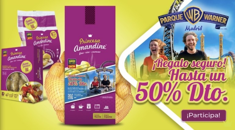 Princesa Amandine lanzó el pasado 15 de junio una nueva promoción junto a Parque Warner Madrid.