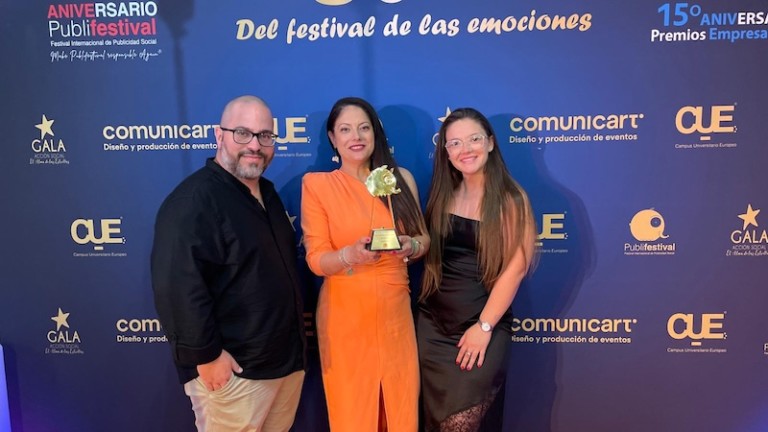 Uvasdoce Fresh ha sido galardonada con el premio a la Mejor Ejecución en Evento Social en la 20 edición del Publifestival