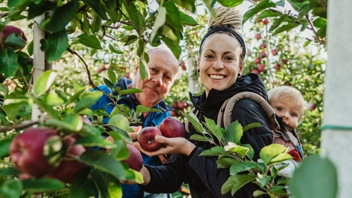 Sandra Alber es la futura propietaria de la finca Rumplerhof, asociada a Val Venosta.