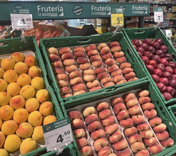 Masymas comprará 450 toneladas de fruta de verano a productores de la Comunidad Valenciana