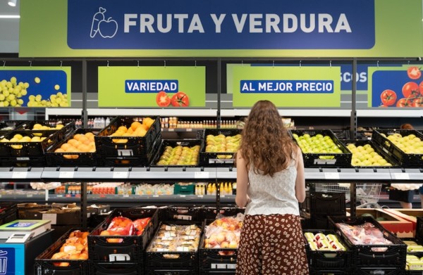 Más del 85% de las verduras y el 65% de las frutas que ofrece ALDI son de origen nacional.