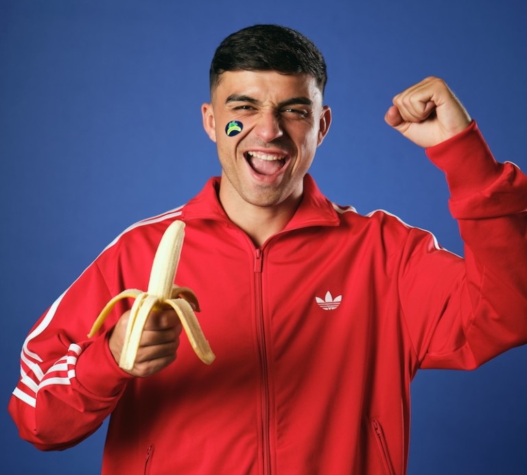 Pedri, jugador de la Selección Española y embajador de Plátano de Canarias