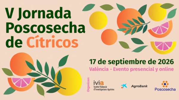 Cartel de la V Jornada de Postcosecha